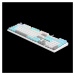 A4tech Bloody S510R ledově bílá mechanická herní klávesnice, USB, CZ