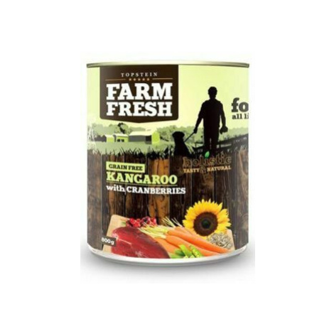 Farm Fresh Dog Kangaroo with Cranberries konz 400g + Množstevní sleva