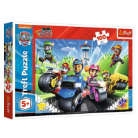 Trefl Puzzle 100 dílků - Tlapková patrola na motorkách / Viacom PAW Patrol