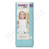 Bambo Nature 5 děts.plenkové kalhotky 12-18kg 44ks