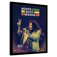 Obraz na zeď - Bob Marley - Roots Rock Reggae, 34.3 × 44.5 cm