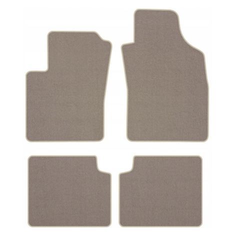 Ford Ka II 2008-2016 Velurové koberce Standard Béžové věnované