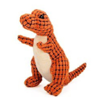 Surtep Hračka pro psa Dinosaur 25 × 35 cm oranžový