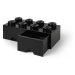 Úložný box LEGO s šuplíky 8 - černý SmartLife s.r.o.