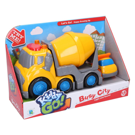 Kiddy Auto míchačka s efekty 19,5 cm sklápěč 6,5 cm Wiky