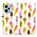 iSaprio flip pouzdro Ice Cream Pattern pro Xiaomi Redmi Note 12 Pro+ 5G