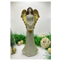 Dekorativní soška anděla Alania 24 cm