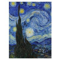 Obrazová reprodukce The Starry Night, Vincent van Gogh, 30 × 40 cm