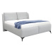 Čalouněná postel Tessa 180x200, šedá, bez matrace
