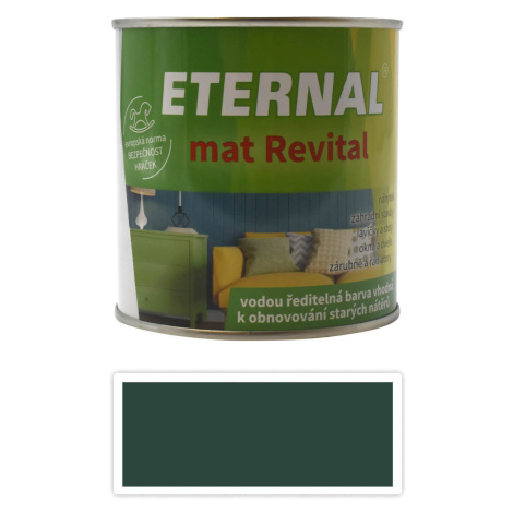 ETERNAL mat Revital - univerzální vodou ředitelná akrylátová barva 0.35 l Zelená RAL 6005