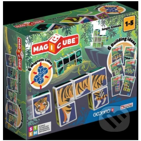 Magicube Jungle animals - hra z kategorie Stavebnice GEOMAG