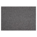 Avanti Metrážový koberec Dublin 145 šedý - Kruh s obšitím cm