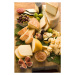 Fotografie Assorted Italian cheese with figs and olives, Jupiterimages, 26.7 × 40 cm