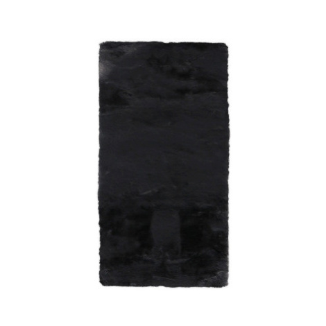 Koberec Laza 80x150 cm, umělá kožešina, antracitový Asko