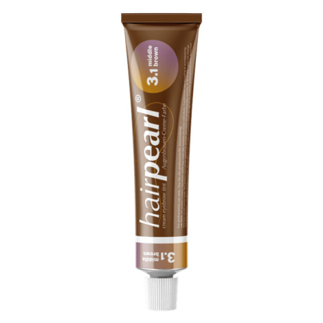 HairPearl Cream Eyelash and Eyebrow Color - krémová barva na obočí a řasy, 20 ml 3.1 - světle hn