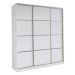 Nejlevnější nábytek Litolaris 150 bez zrcadla - bílý mat