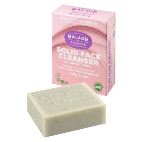 Balade en Provence Jemné tuhé odličovací mýdlo na obličej BIO 80 g