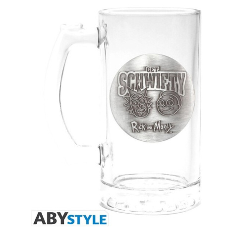 Půllitr Rick and Morty - Get Schwifty 500 ml Abysse