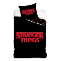 CARBOTEX Stranger Things Black 140 × 200 cm