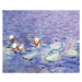 Obrazová reprodukce Water Lilies, Monet, Claude, 40 × 35 cm