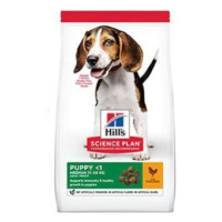 Hill's Can.Dry SP Puppy Medium Chicken 14kg sleva