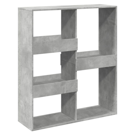 vidaXL Dělicí stěna betonově šedá 100 x 33 x 115 cm kompozitní dřevo