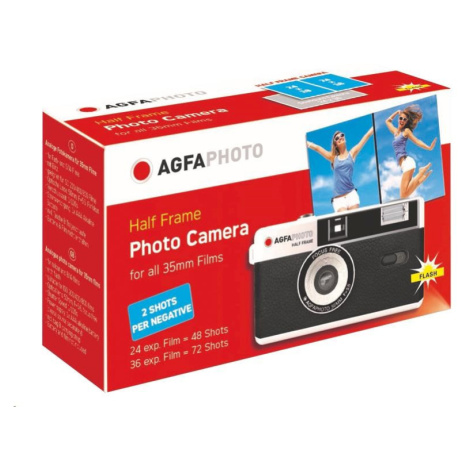 AgfaPhoto Half Frame Photo Camera 35mm black