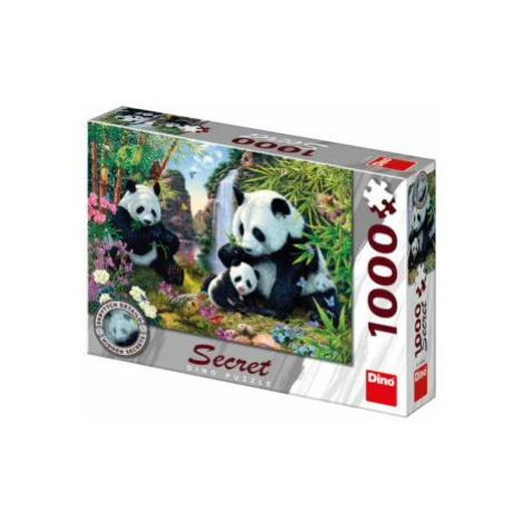 Secret collection puzzle: Pandy 1000 dílků Dino