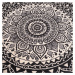 Dakls Kusový koberec Mandala šedohnědá, 82 cm