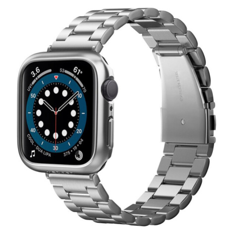 Spigen Thin Fit kryt Apple Watch 44mm grafitový