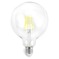 B.V. LED Žárovka FILAMENT G125 E27/8W/230V 6500K