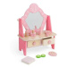 Bigjigs Toys kosmetický stolek růžový