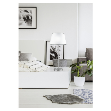 Saténová kancelářská stolní lampa 40W E14 Ibis CANDELLUX