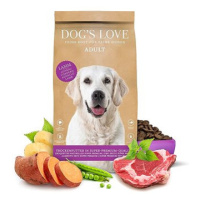 Dog's Love granule Jehněčí Adult 2 kg