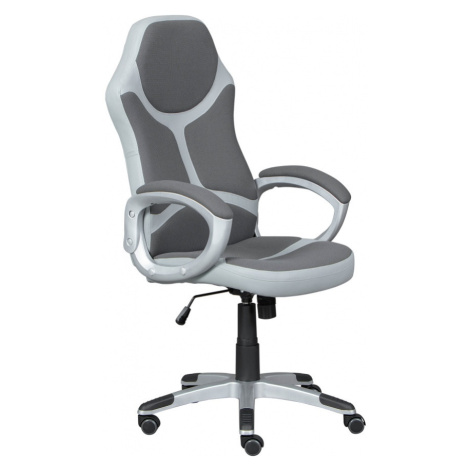 Kancelářská židle na kolečkách bryce - šedá