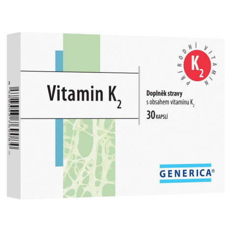 Generica Vitamin K2 30 kapslí