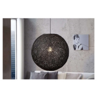 LuxD 16674 Lampa Wrap černá 45cm závěsné svítidlo