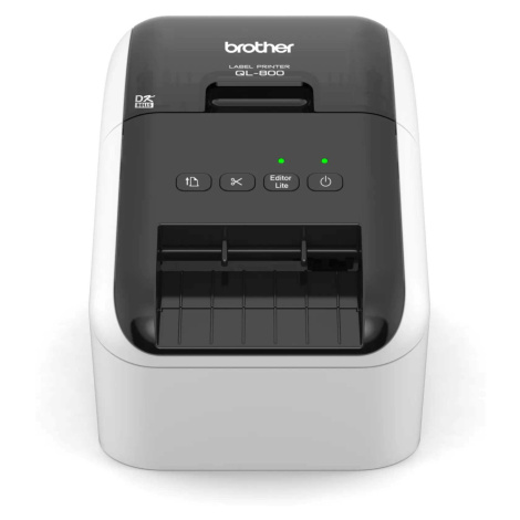 BROTHER tiskárna štítků QL-800 - 62mm, termotisk, USB, Profi. Tiskárna Štítků / po dokoupení DK-