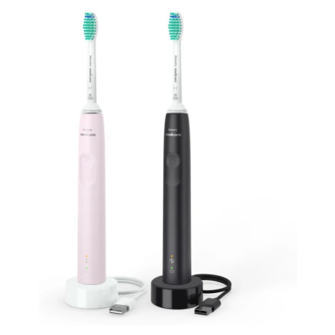 Philips Sonicare 3100 HX3675/15 elektrický zubní kartáček 2 ks