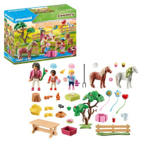 Playmobil 70997 oslava narozenin na farmě s poníky