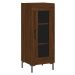 vidaXL Skříň highboard hnědý dub 34,5 x 34 x 180 cm kompozitní dřevo