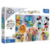 Trefl Puzzle 160 XL Super Shape - Barevný svět Disney