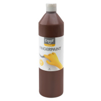 Creall Prstová barva HAPPY INGREDIENTS, 750 ml, hnědá