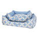 Scruffs Florence Box Bed - modrý XL - 90 x 70 cm