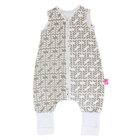 MOTHERHOOD - Vak spací mušelinový s kalhotami Beige Classics 12-18m 0,5 tog