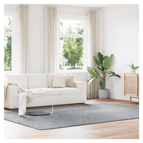 vidaXL Koberec Shaggy s vysokým vlasem NAVARRA světle šedý 240x340 cm