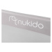 Nukido Ochranná zábrana na postel 180 x 42 x 35 cm Nukido šedá