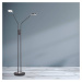 FISCHER & HONSEL LED stojací lampa Dent stmívací, CCT, 2 x 6W černá