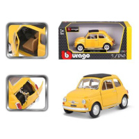 Bburago 1:24 Fiat 500 F 1965 Yellow