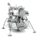 Metal earth apollo lunar module, 3d model
